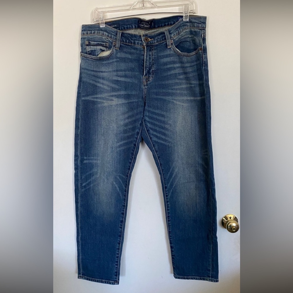Lucky Brand sienna cigarette jeans size 14